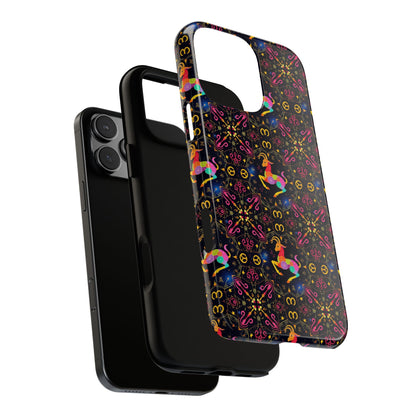 Tough Cases, Capricorn, Zodiac v2, Metal Pattern
