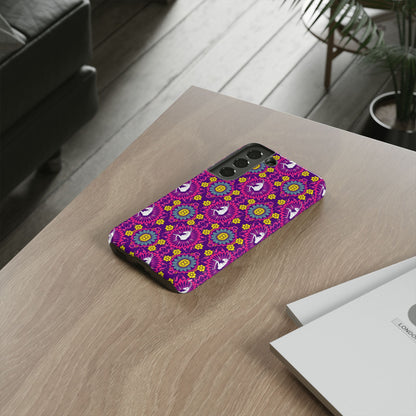 Tough Cases, Capricorn, Zodiac, Flower Pattern