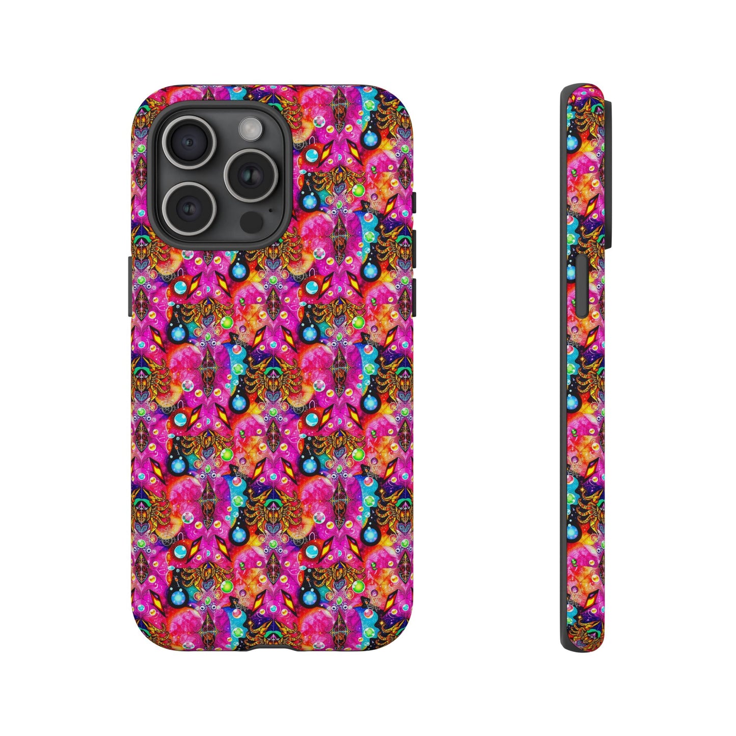 Tough Cases, Scorpio, Zodiac v1, Bubble Pattern