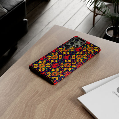 Tough Cases, Virgo, Zodiac v2, Flower Pattern