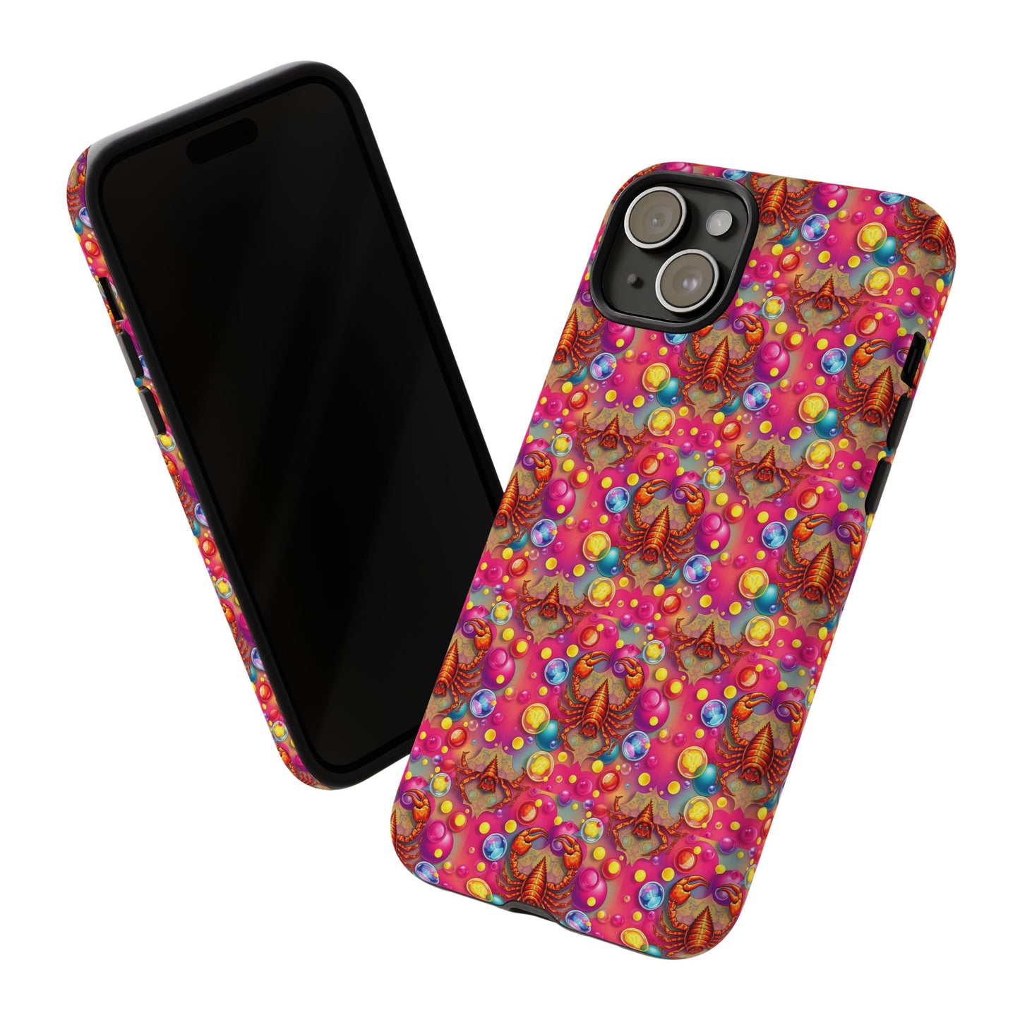 Tough Cases, Scorpio, Zodiac, Bubble Pattern