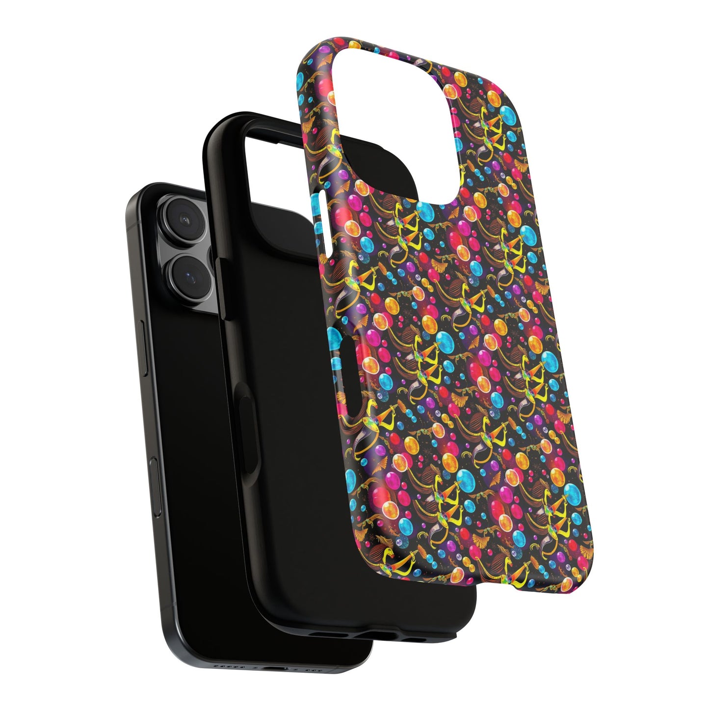 Tough Cases, Sagittarius, Zodiac v1, Bubble Pattern