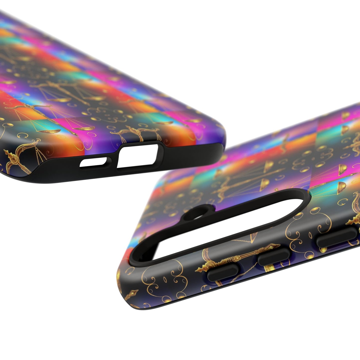 Tough Cases, Libra, Zodiac v1, Metal Pattern