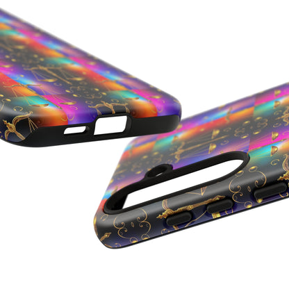 Tough Cases, Libra, Zodiac v1, Metal Pattern