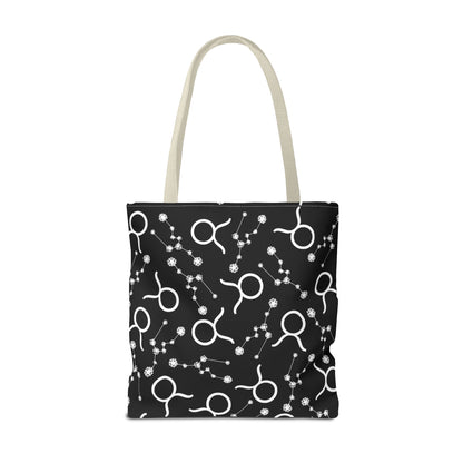 Tote Bag Taurus Zodiac sign AOP
