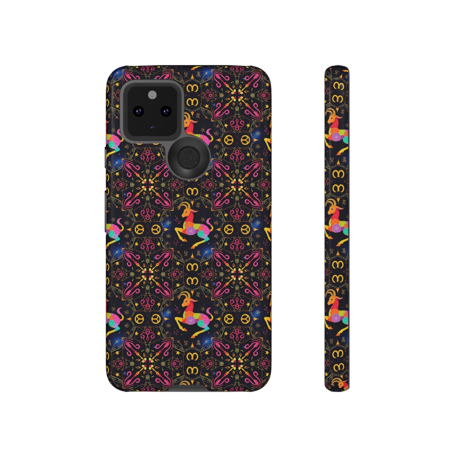 Tough Cases, Capricorn, Zodiac v2, Metal Pattern