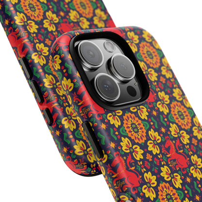 Tough Cases, Virgo, Zodiac v2, Flower Pattern
