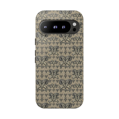 Tough Cases, Aries, Zodiac, Metal Pattern