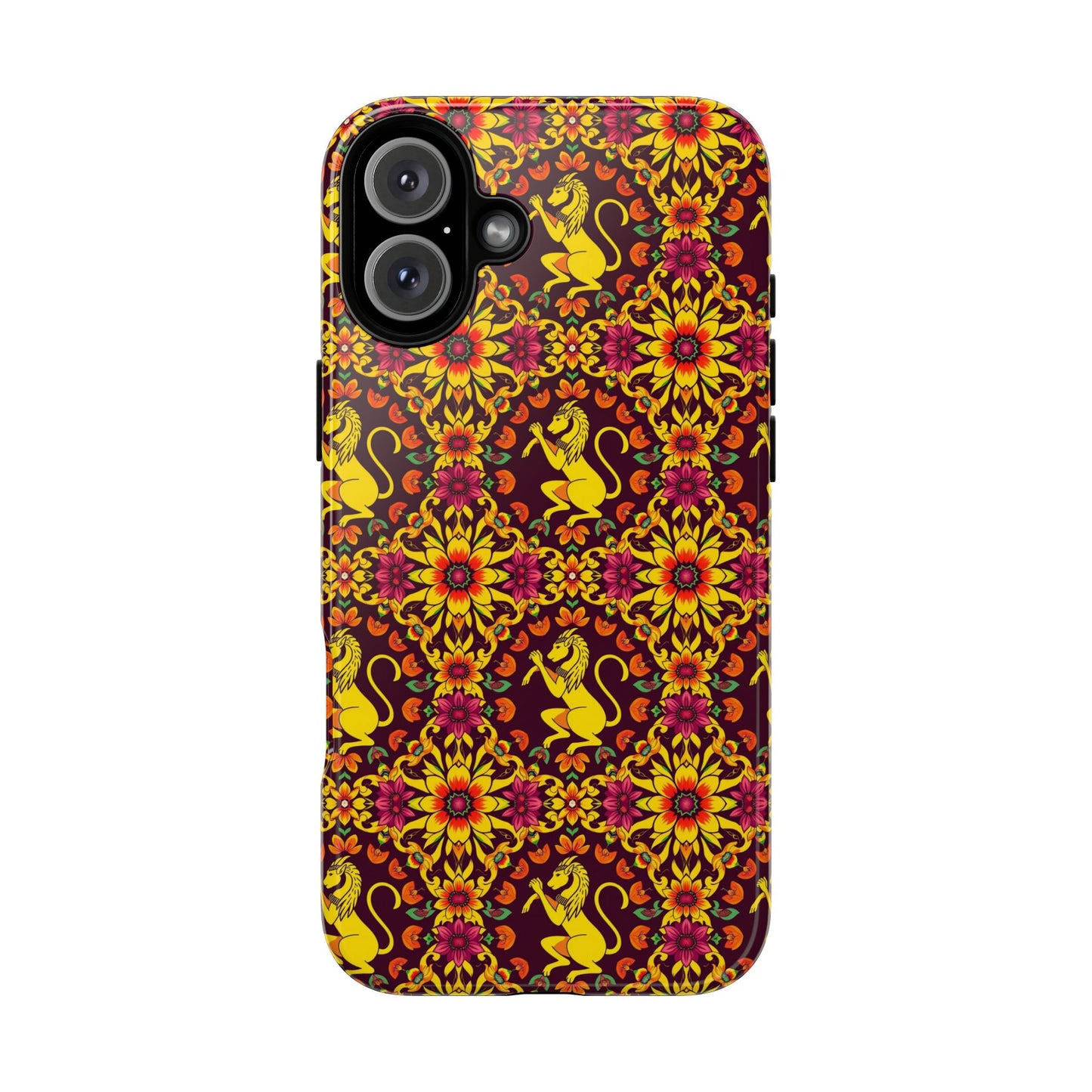 Tough Cases, Virgo, Zodiac v1, Flower Pattern