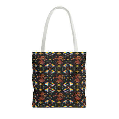 Tote Bag (AOP), Virgo, Zodiac, Jewel Pattern