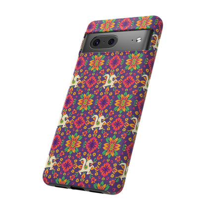 Tough Cases, Aquarius, Zodiac v1, Flower Pattern