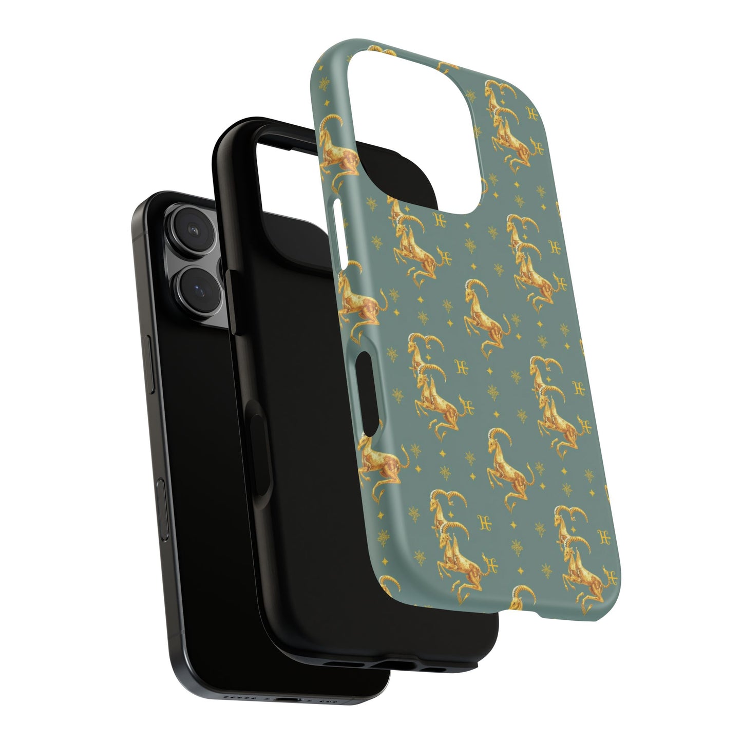 Tough Cases, Capricorn, Zodiac v1, Metal Pattern
