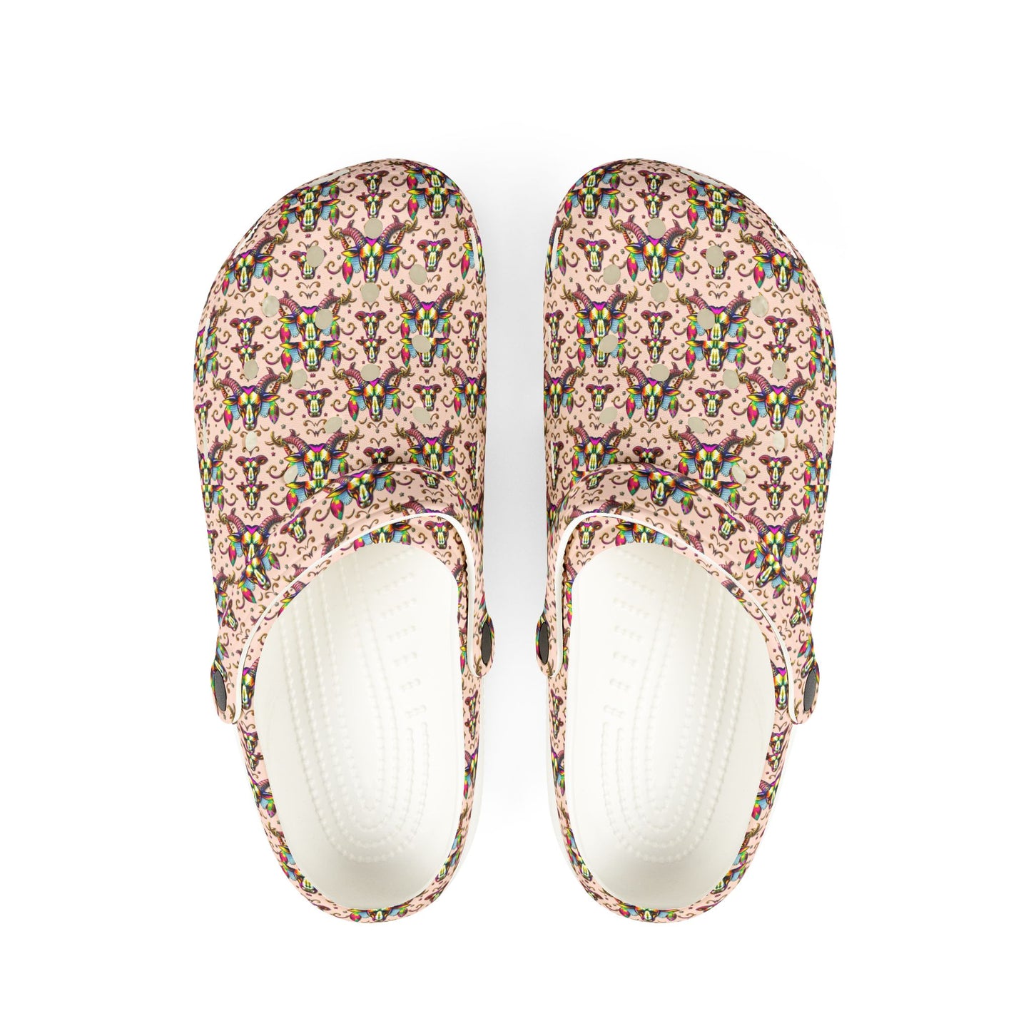 EVA Foam Rubber Shoes, (AOP), Taurus, Zodiac v1, Pattern
