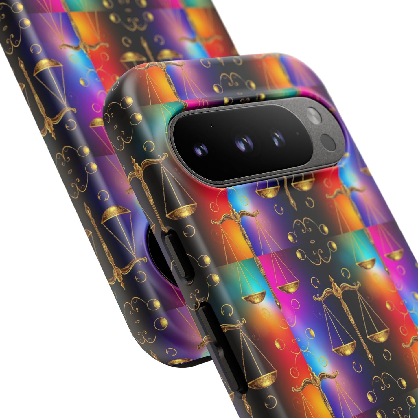 Tough Cases, Libra, Zodiac v1, Metal Pattern