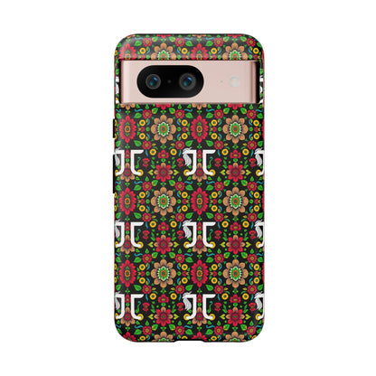 Tough Cases, Gemini, Zodiac v4, Flower Pattern