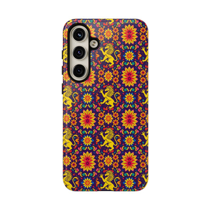 Tough Cases, Leo, Zodiac, Flower Pattern