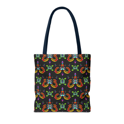 Tote Bag (AOP), Aries, Zodiac, Jewel Pattern
