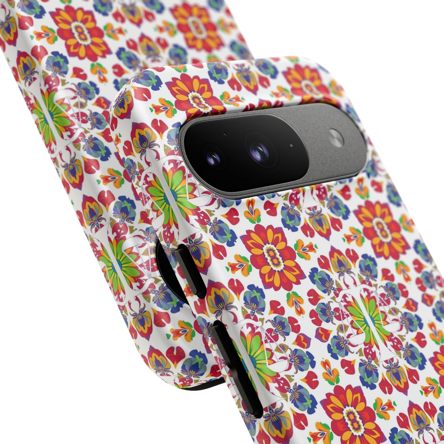 Tough Cases, Libra, Zodiac v1, Flower Pattern