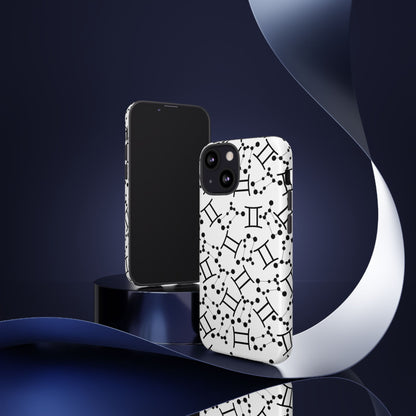 Tough Cases with the Gemini Zodiac sign for iPhone, Samsung Galaxy, and Google Pixel devices