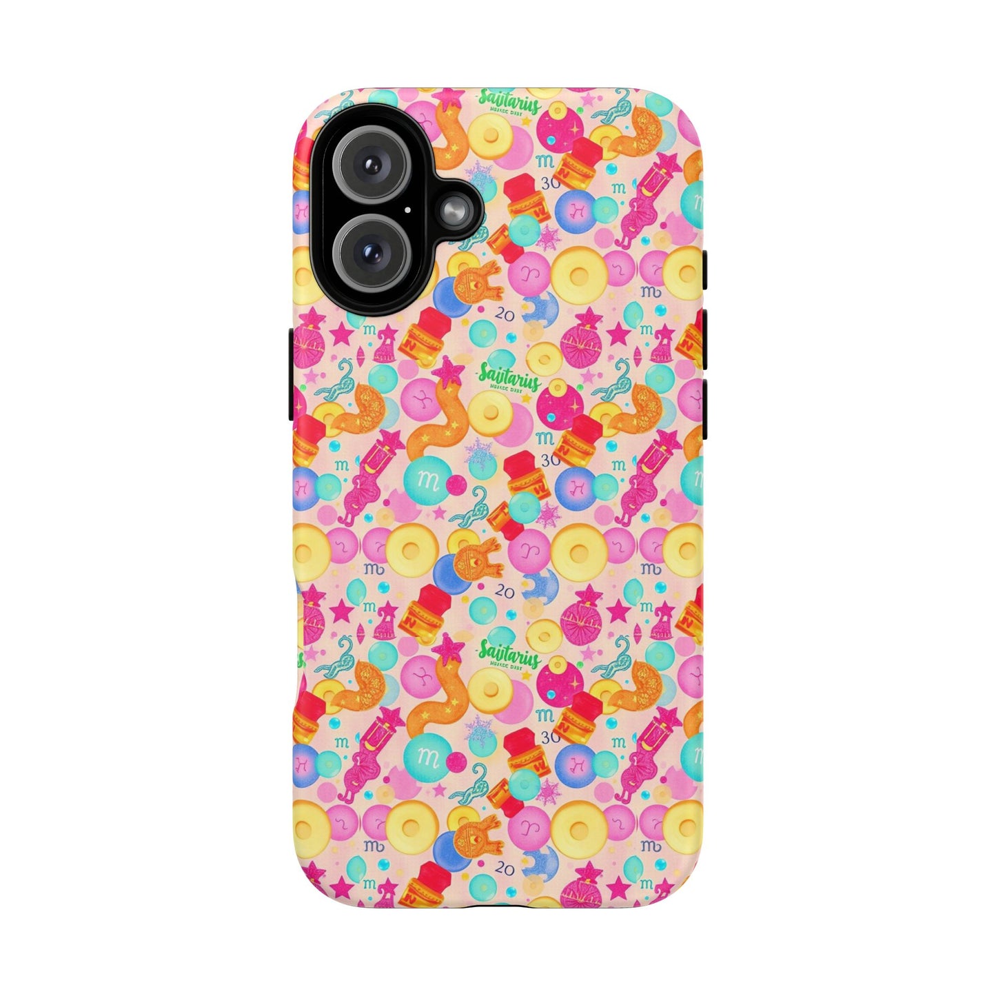 Tough Cases, Sagittarius, Zodiac v2, Bubble Pattern