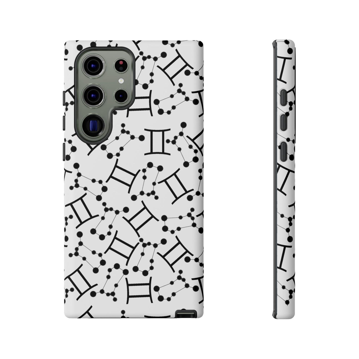 Tough Cases with the Gemini Zodiac sign for iPhone, Samsung Galaxy, and Google Pixel devices