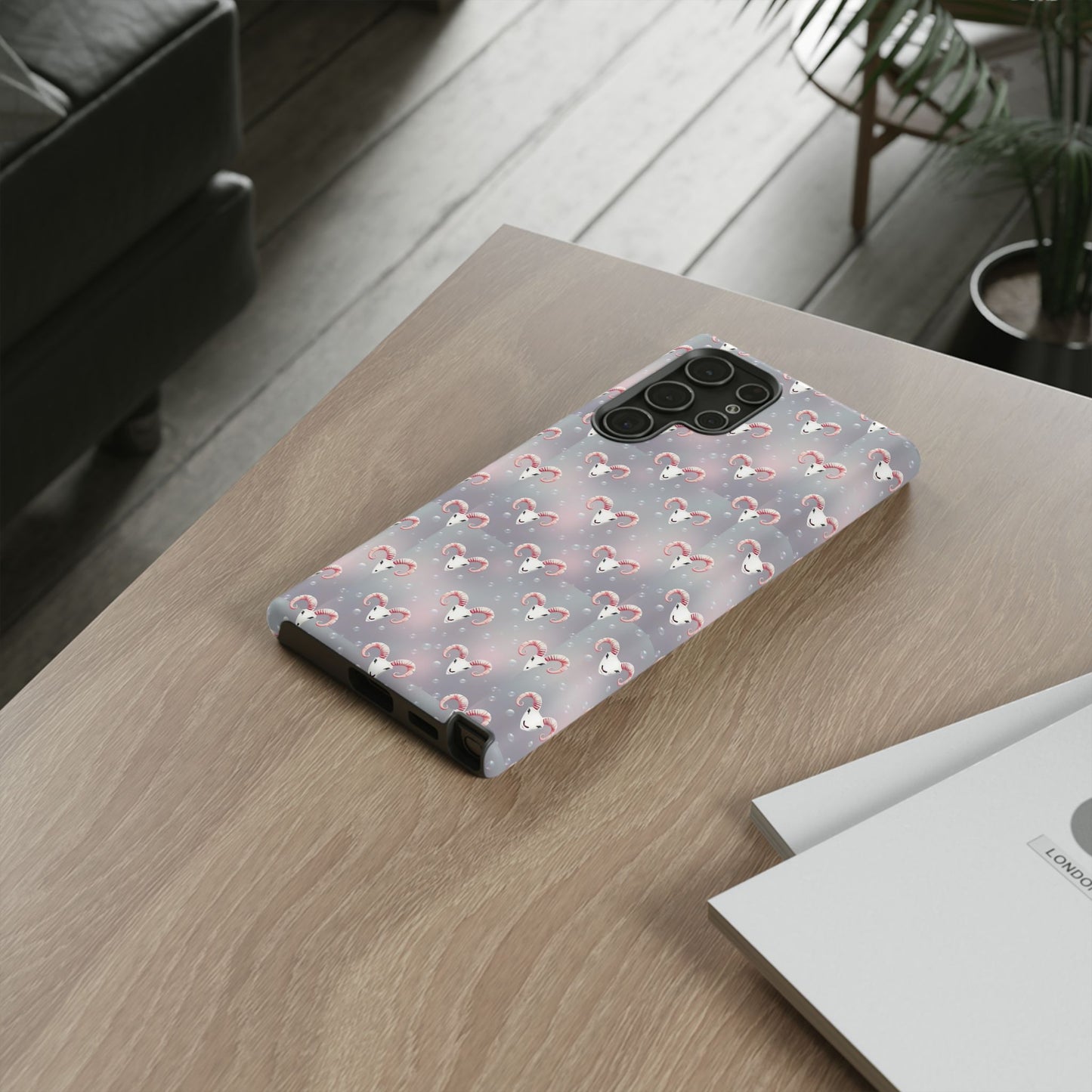 Tough Cases, Aries, Zodiac v2, Bubble Pattern