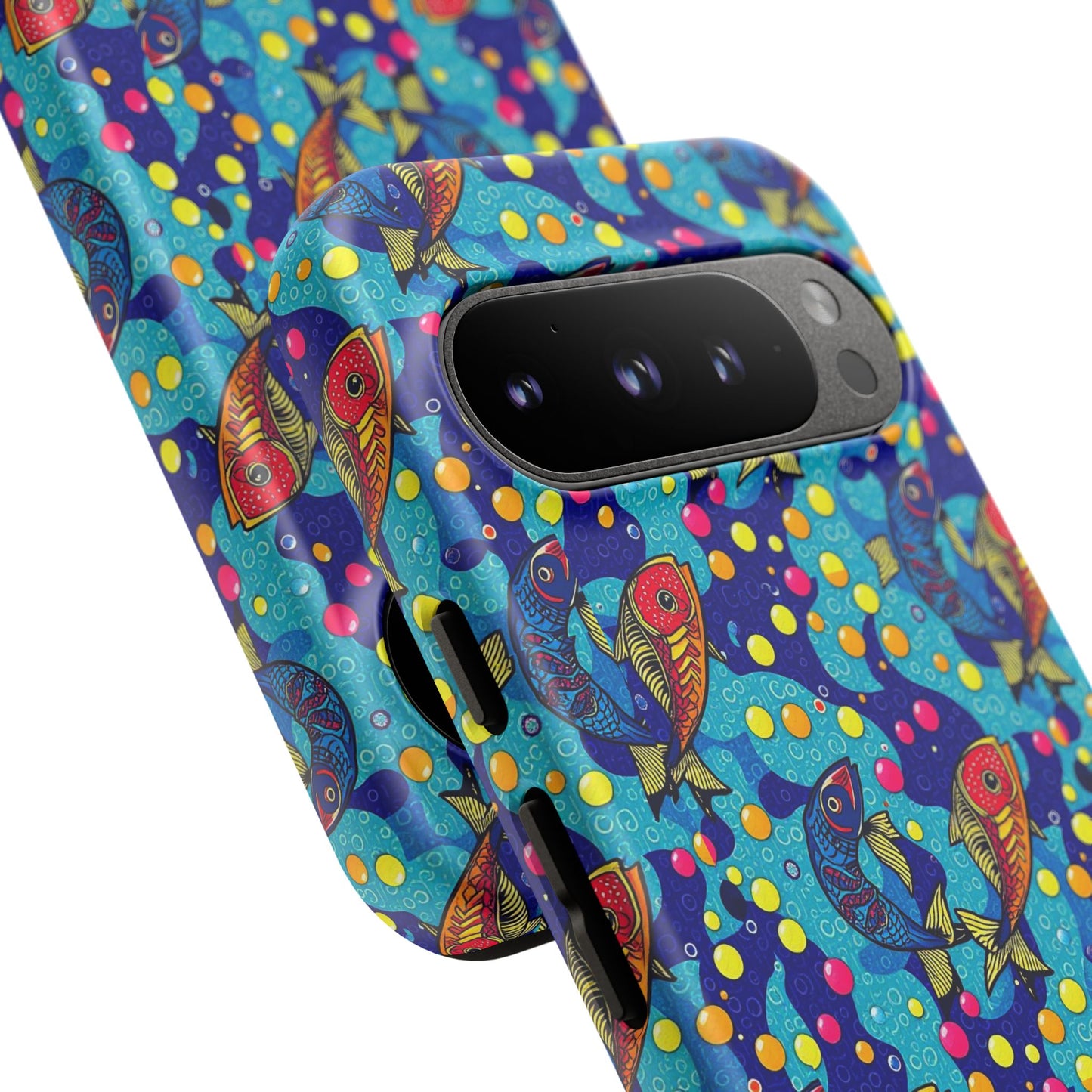 Tough Cases, Pisces, Zodiac v2, Bubble Pattern
