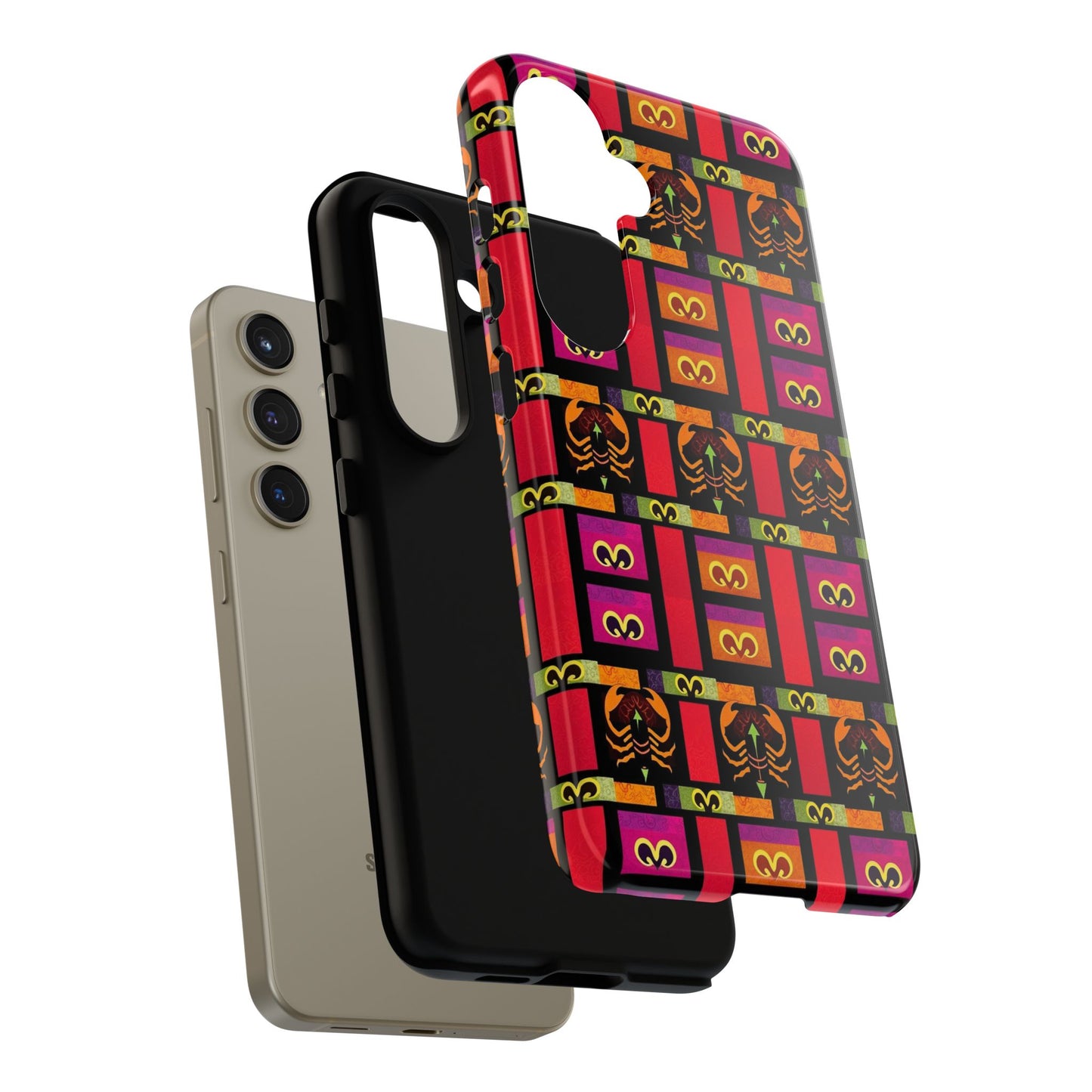 Tough Cases, Scorpio, Zodiac v1, Shape Pattern