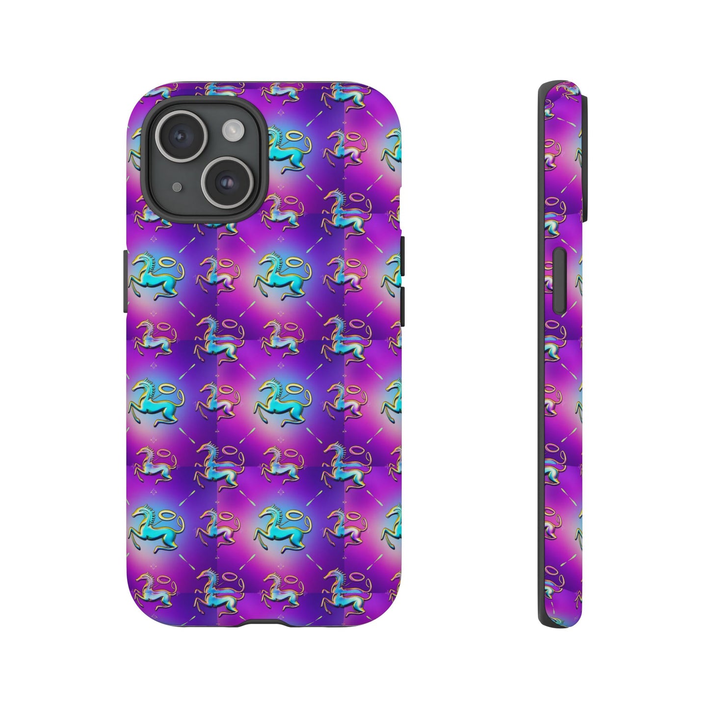 Tough Cases, Aquarius, Zodiac, Metal Pattern