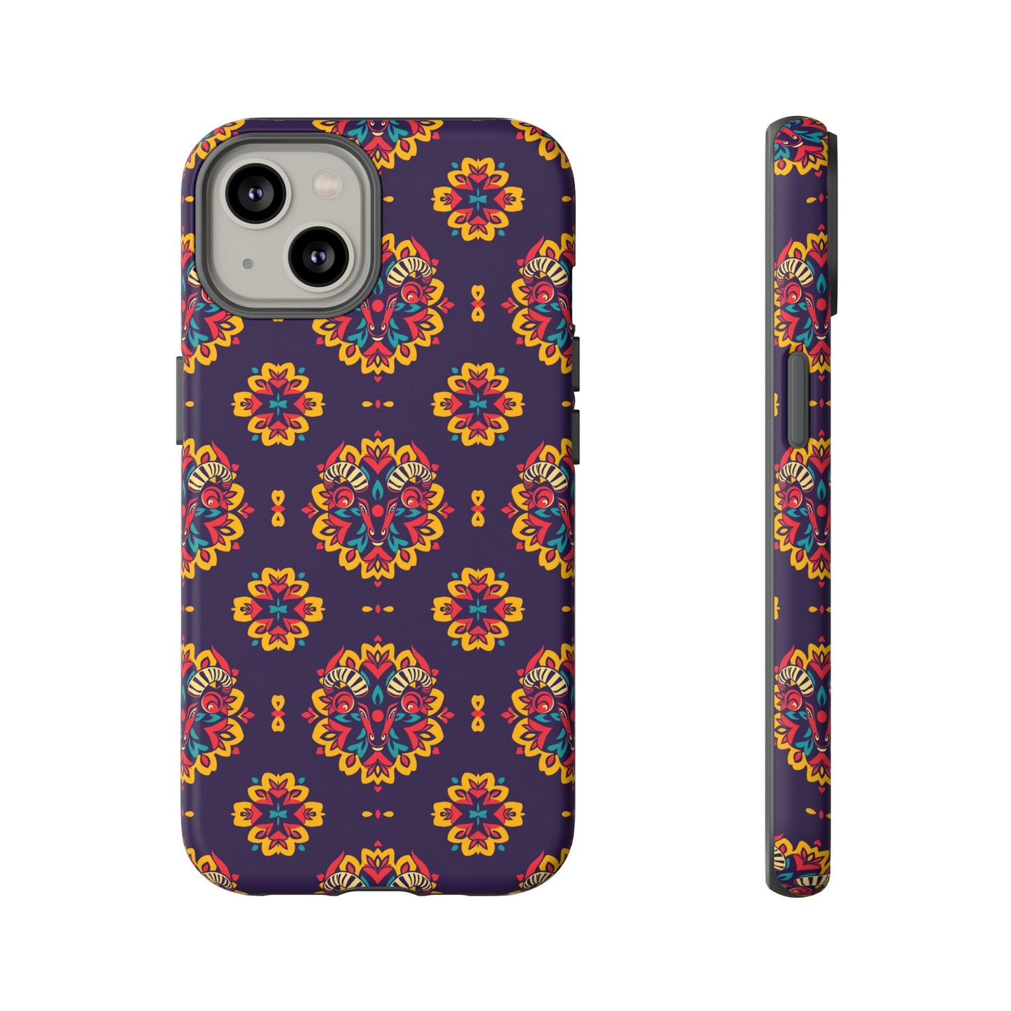 Tough Cases, Taurus, Zodiac, Flower Pattern