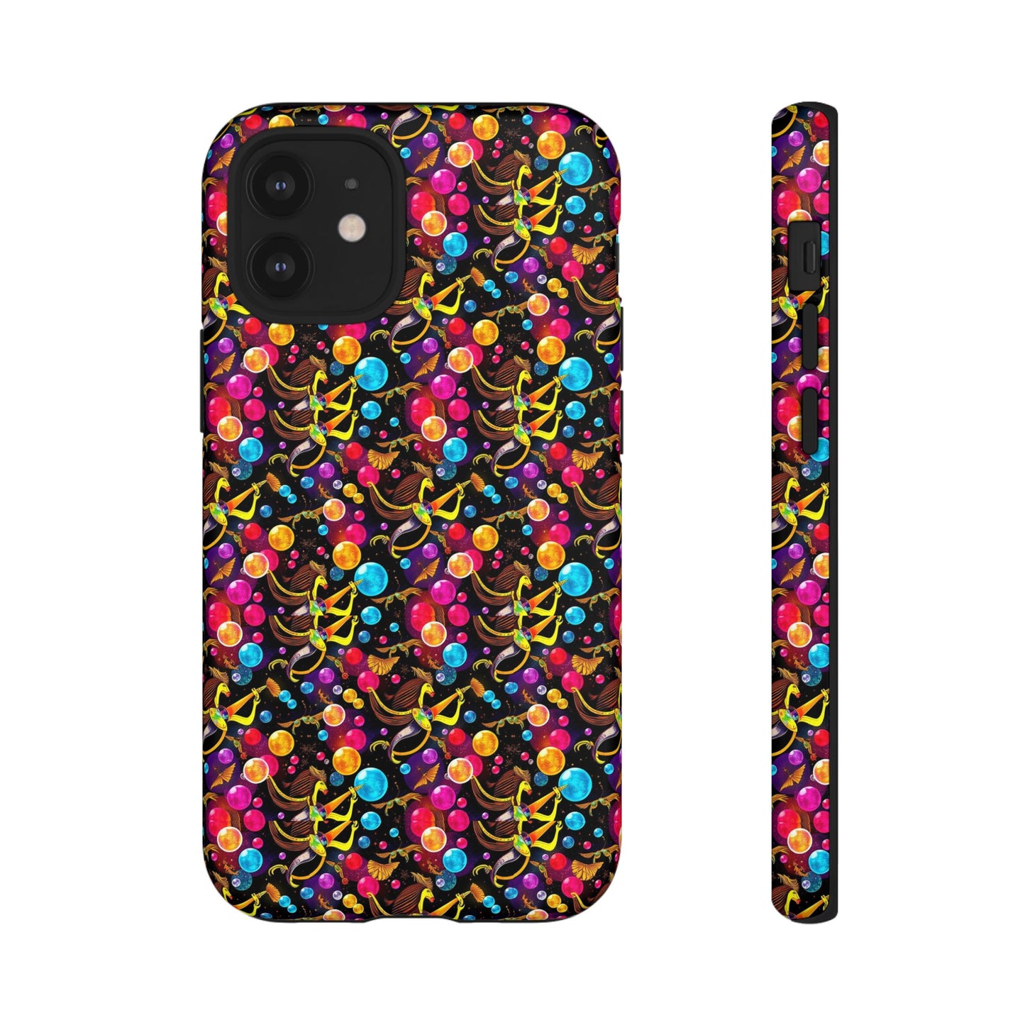 Tough Cases, Sagittarius, Zodiac v1, Bubble Pattern