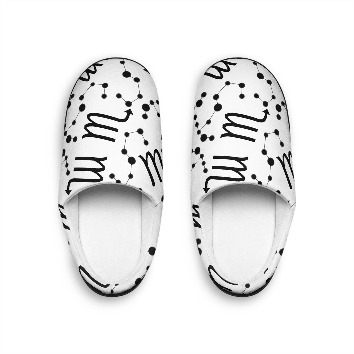 Women's Indoor Slippers, Scorpio Zodiac Sign