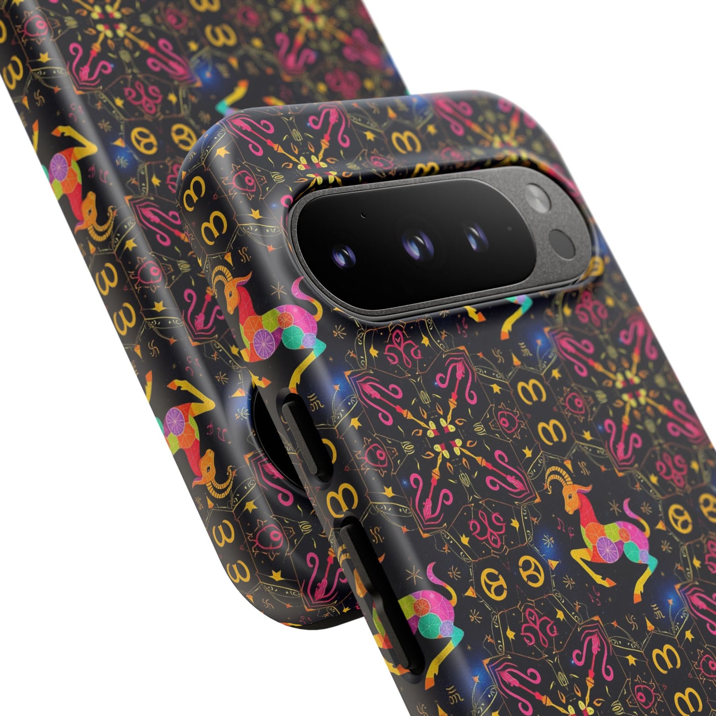 Tough Cases, Capricorn, Zodiac v2, Metal Pattern