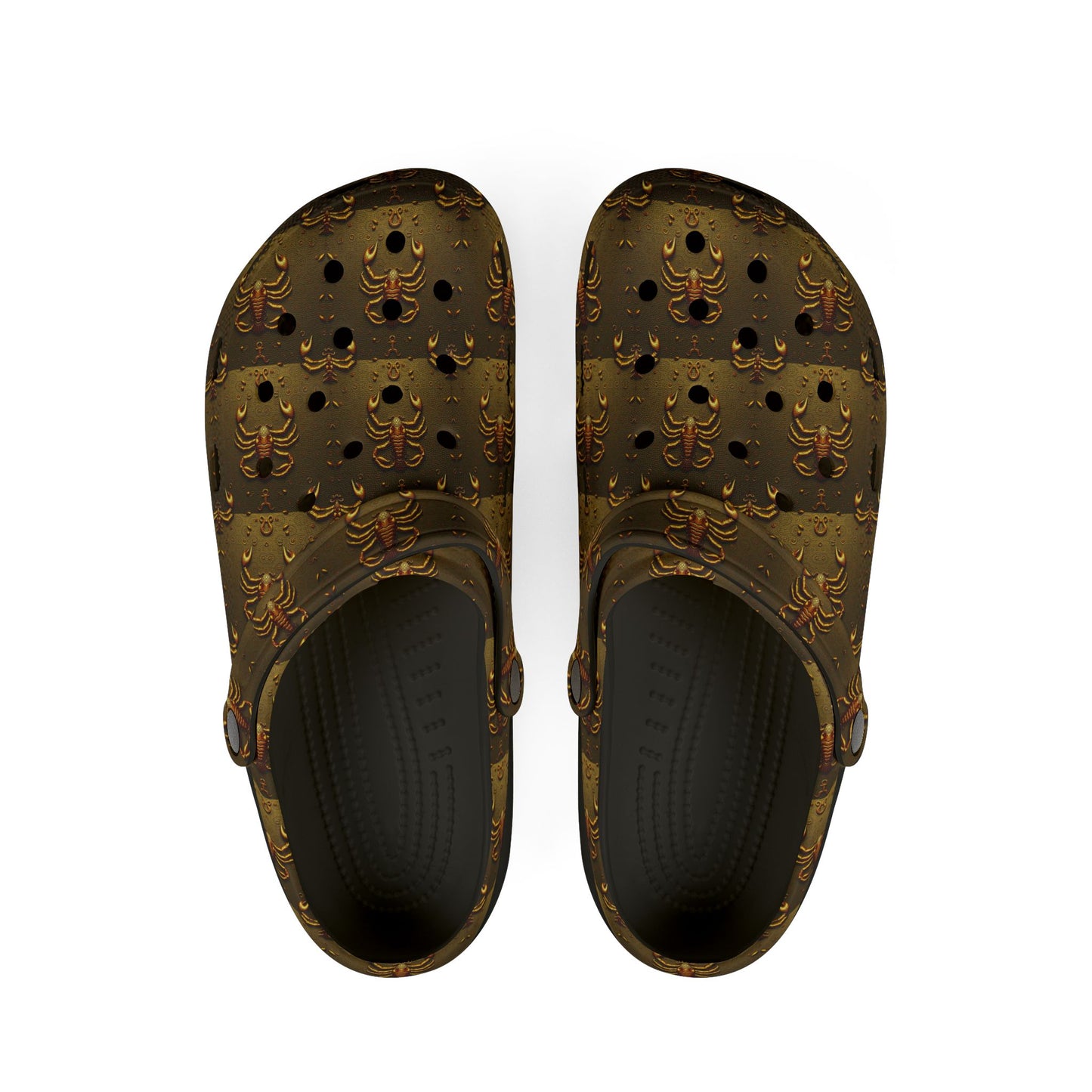 EVA Foam Rubber Shoes, (AOP), Scorpio, Zodiac, Pattern