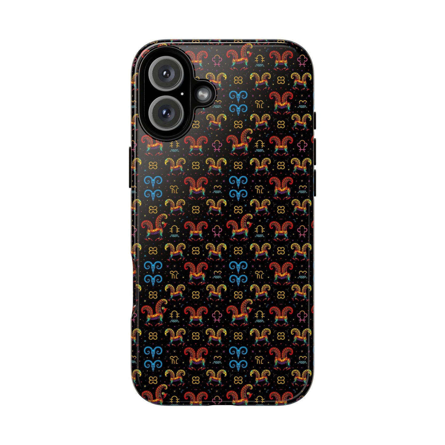 Tough Cases, Aries, Zodiac v1, Metal Pattern