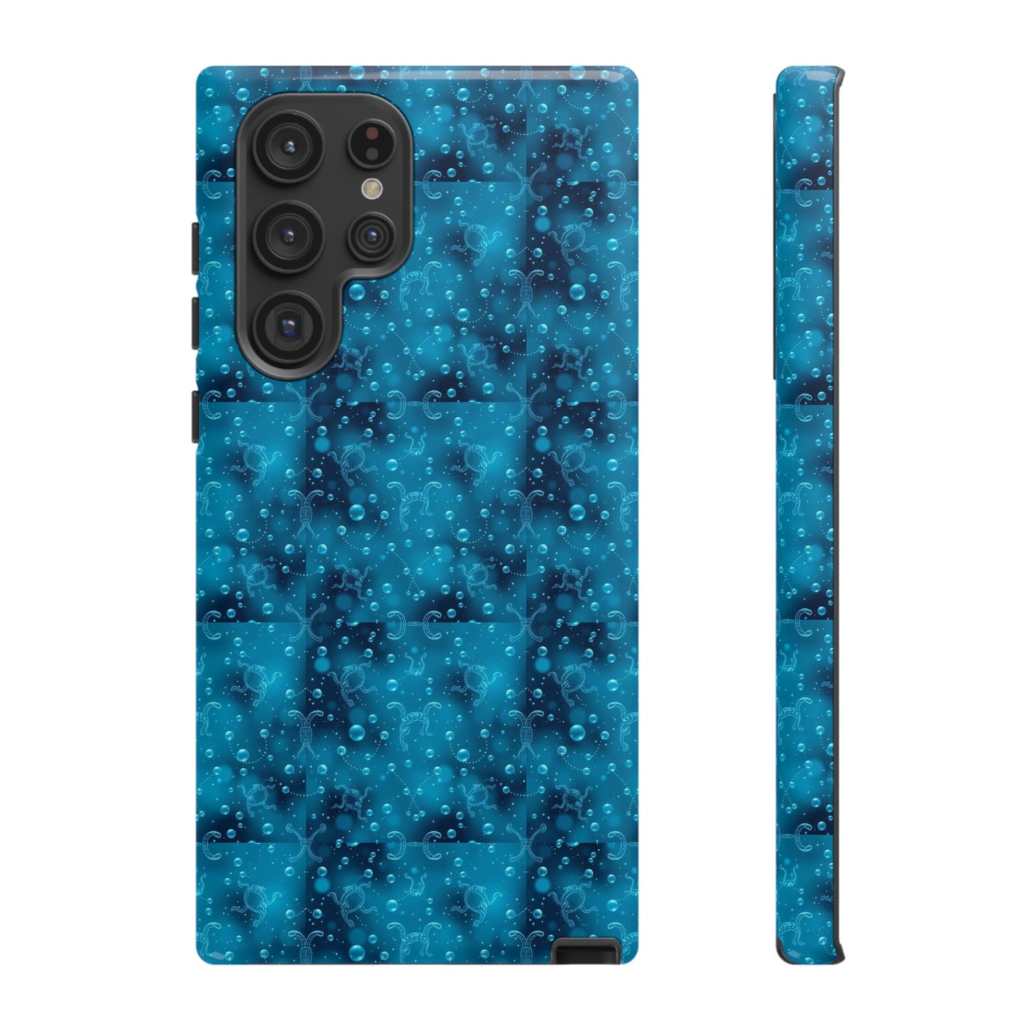 Tough Cases, Aquarius, Zodiac v3, Bubble Pattern