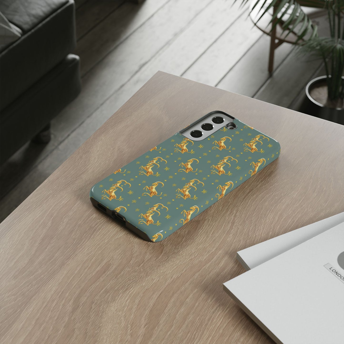 Tough Cases, Capricorn, Zodiac v1, Metal Pattern