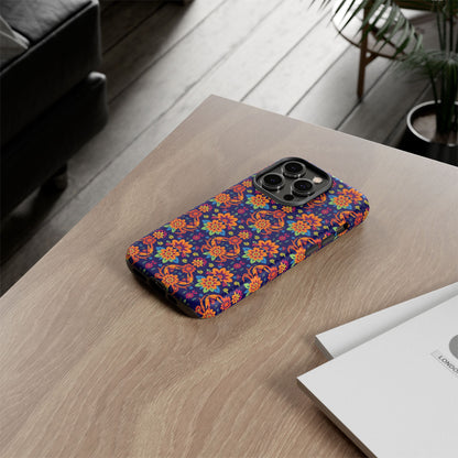 Tough Cases, Cancer, Zodiac, Flower Pattern