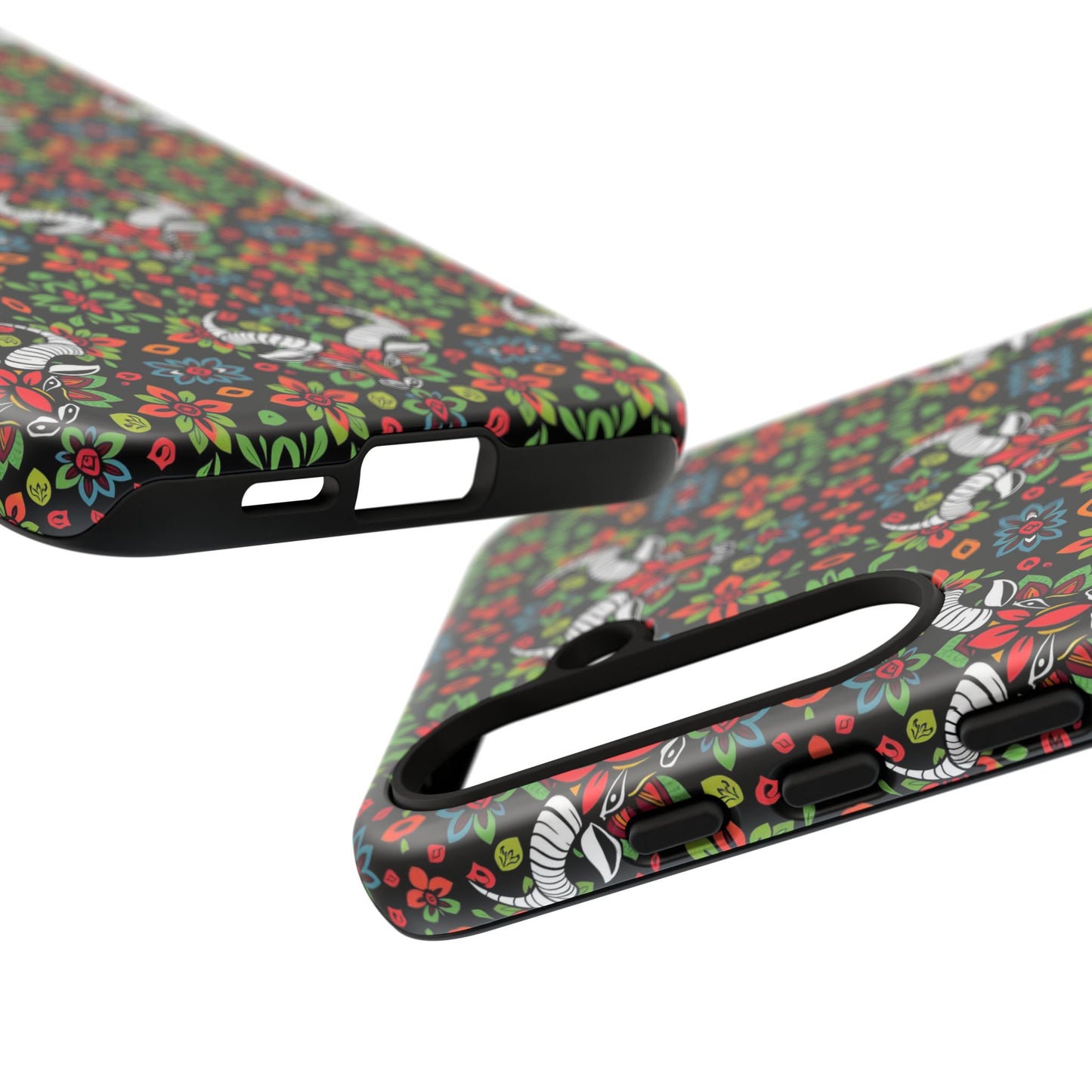 Tough Cases, Taurus, Zodiac v2, Flower Pattern