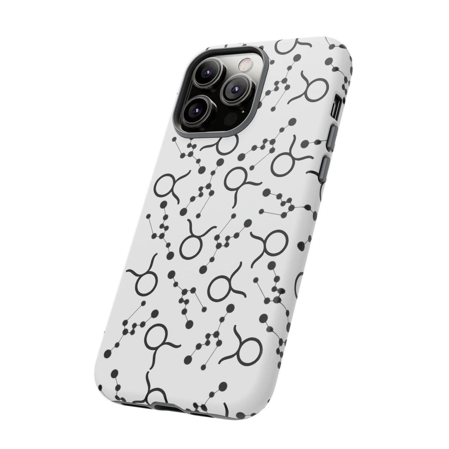 Tough Cases with the Taurus Zodiac sign for iPhone, Samsung Galaxy, and Google Pixel devices