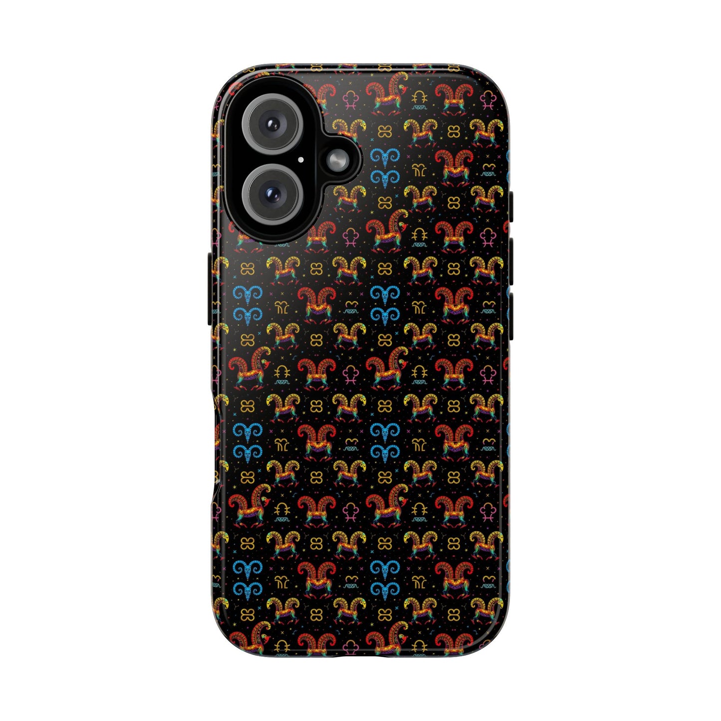 Tough Cases, Aries, Zodiac v1, Metal Pattern