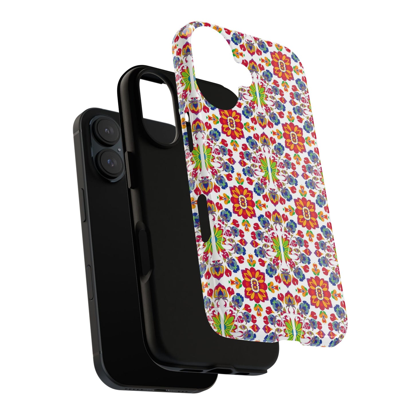 Tough Cases, Libra, Zodiac v1, Flower Pattern