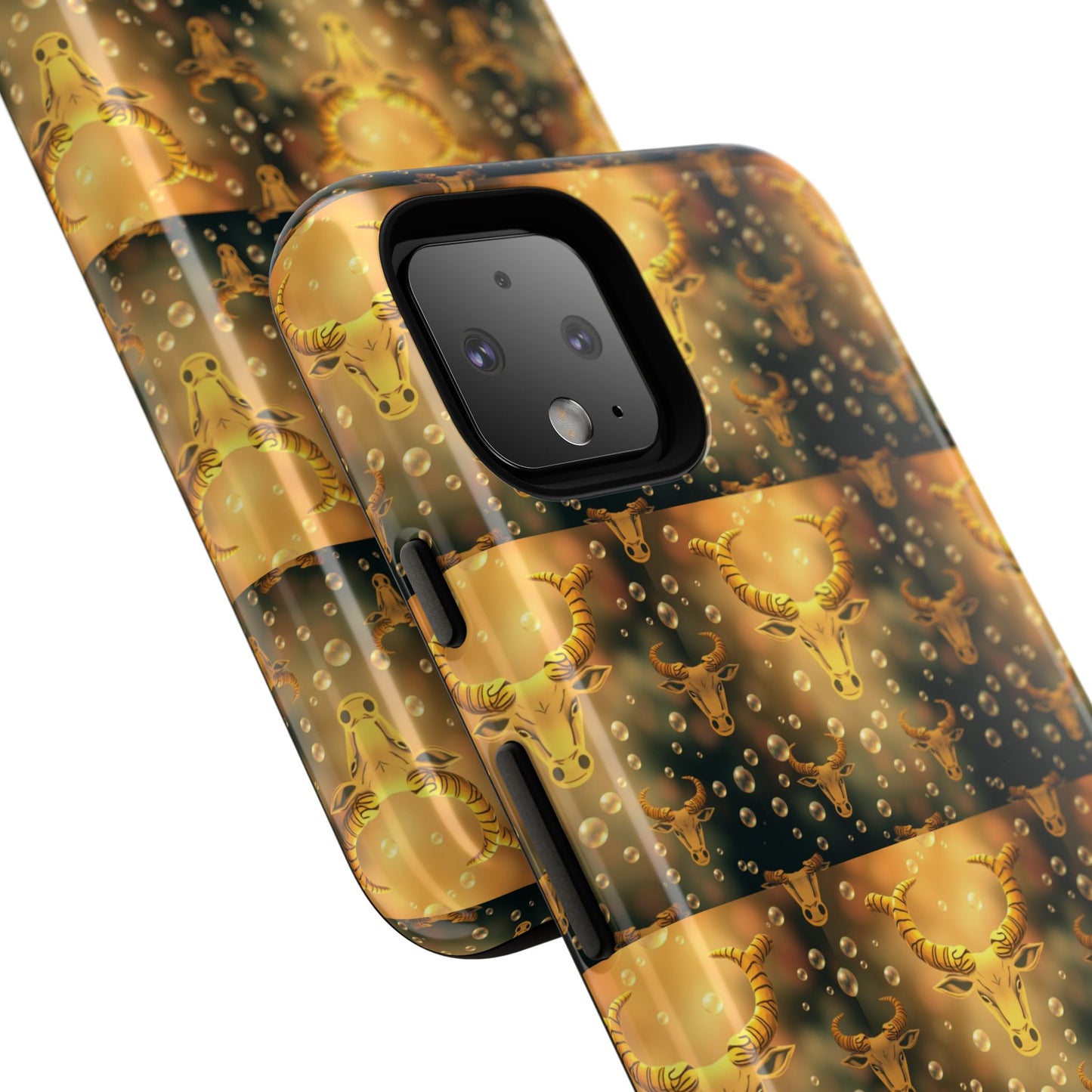 Tough Cases, Taurus, Zodiac v1, Bubble Pattern