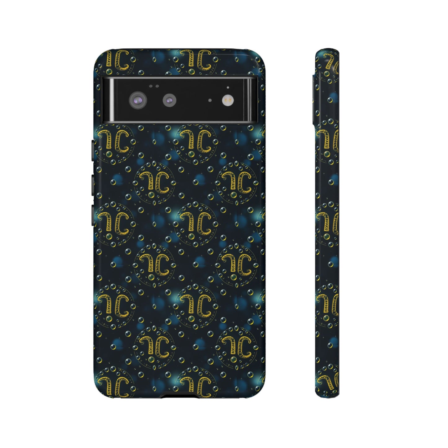 Tough Cases, Aquarius, Zodiac v2, Bubble Pattern