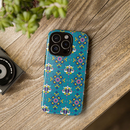 Tough Cases, Libra, Zodiac v2, Flower Pattern