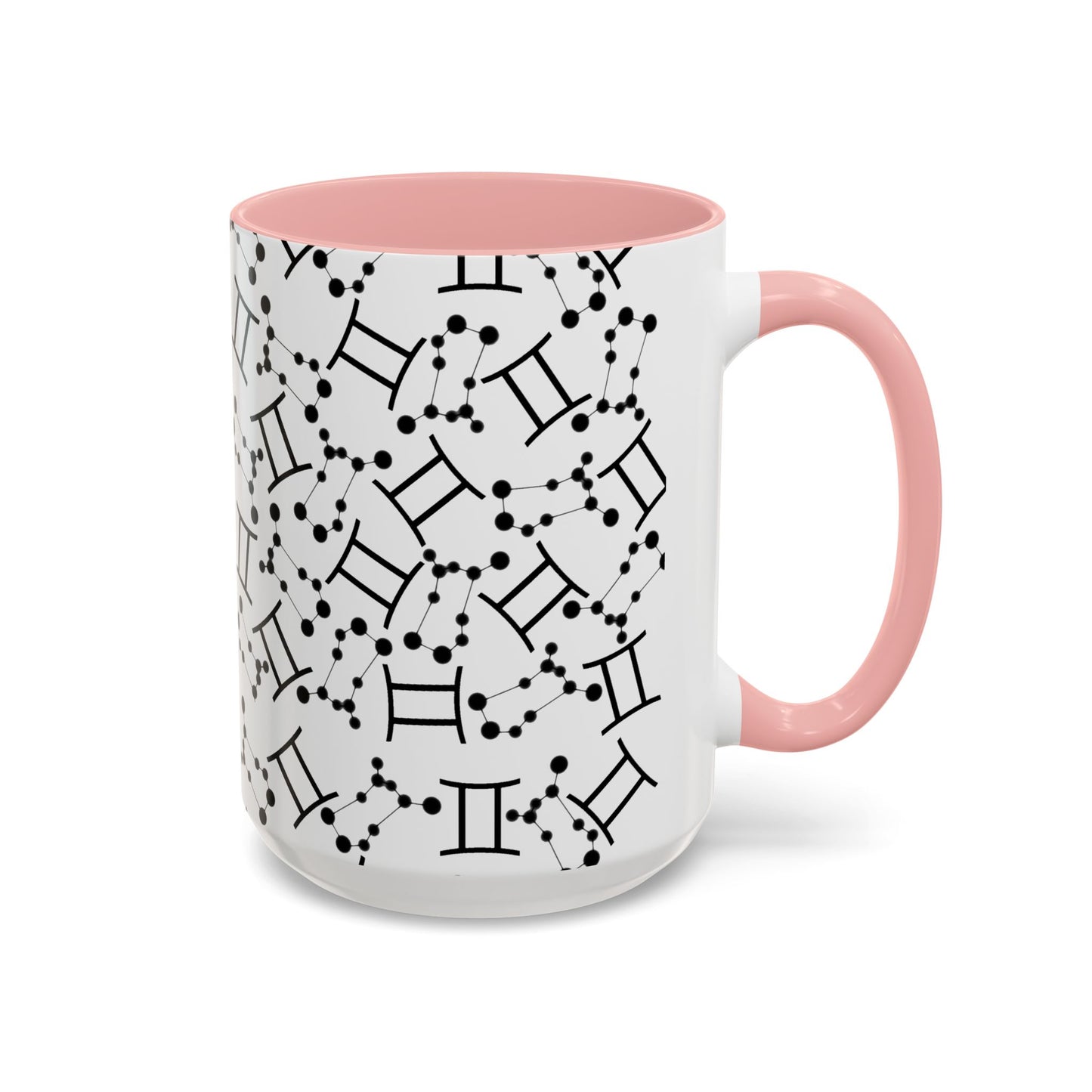 Accent Coffee Mug with the Gemini sign (11, 15oz)