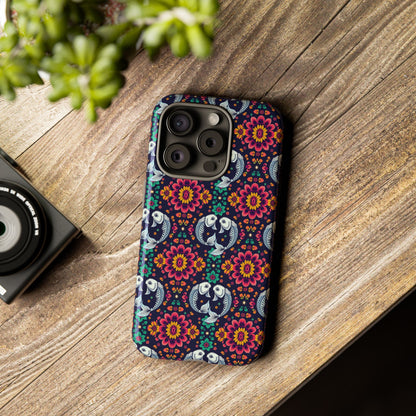 Tough Cases, Pisces, Zodiac v4, Flower Pattern