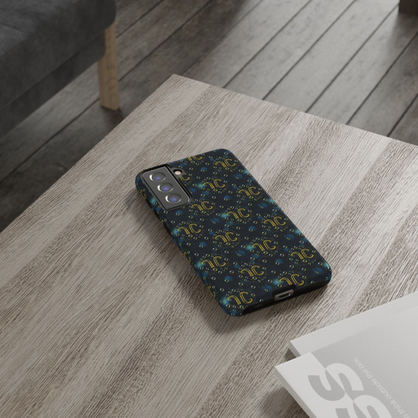 Tough Cases, Aquarius, Zodiac v2, Bubble Pattern