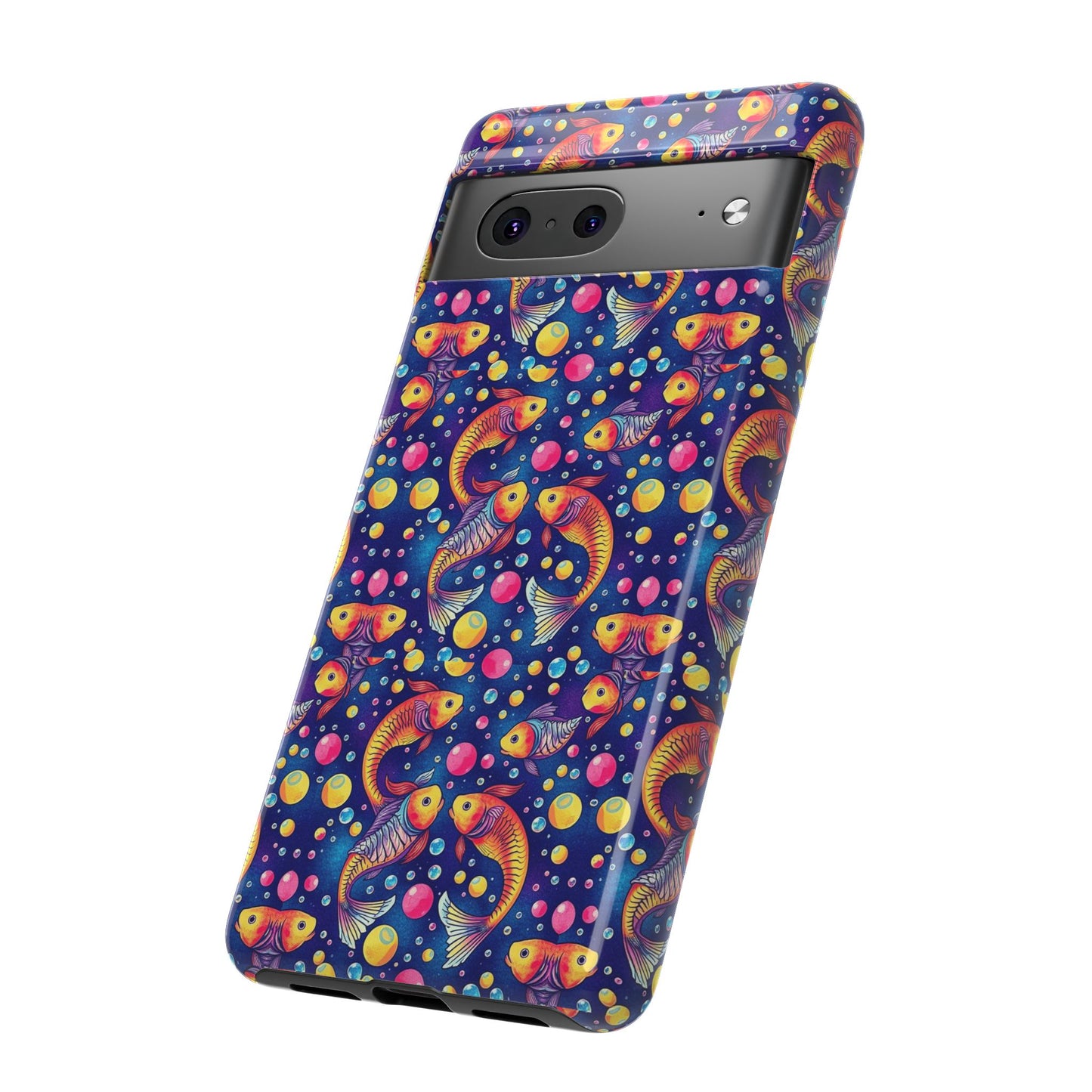 Tough Cases, Pisces, Zodiac, Bubble Pattern