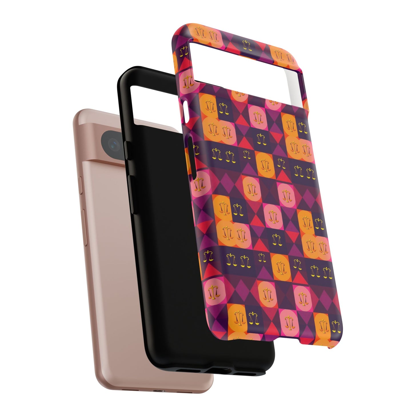 Tough Cases, Libra, Zodiac v1, Shape Pattern
